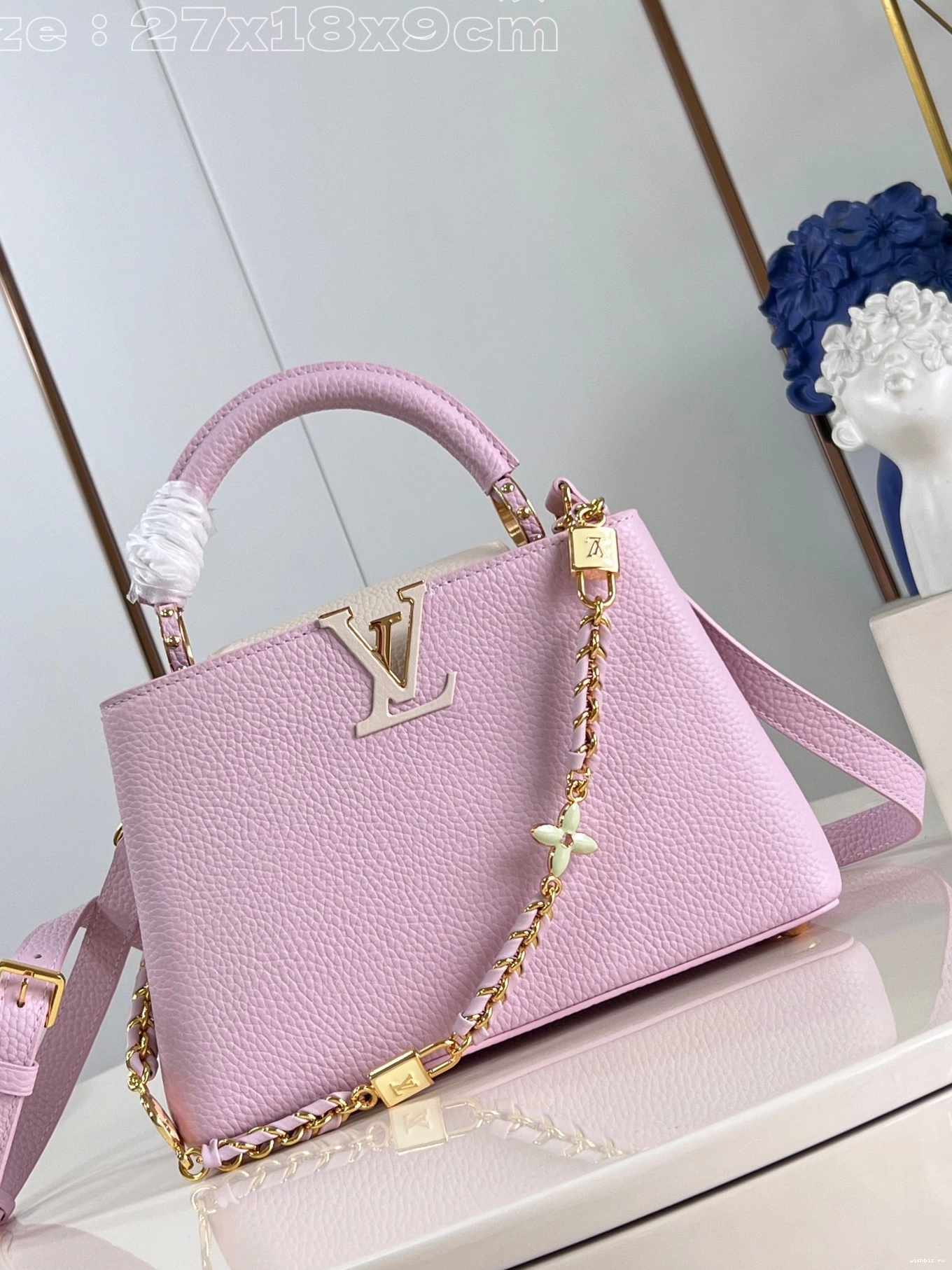 WIS BB-27*18*9CM CAPUCINES VUITTON LOUIS 1015